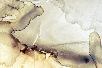 A detail from an alcohol ink painting.