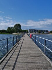 Seebrücke vo Dranske auf Rügen