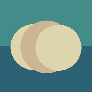 Minimal Abstract Celestial Illustration