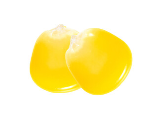 corn seeds isolated on  transparent png