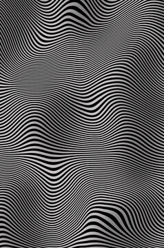 Op art composition