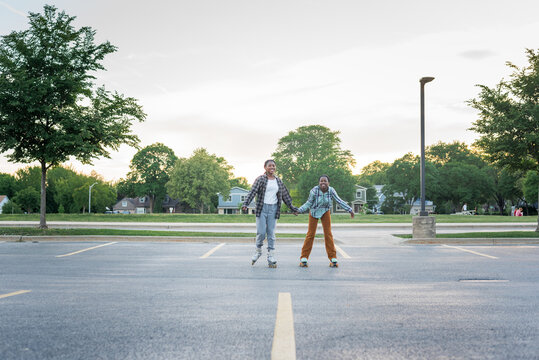 Roller skating