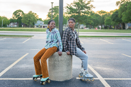 Roller skating