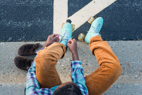 Roller skating
