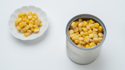 スイートコーン・コーン缶の中身