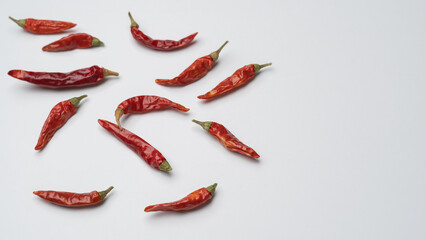 乾燥した赤唐辛子