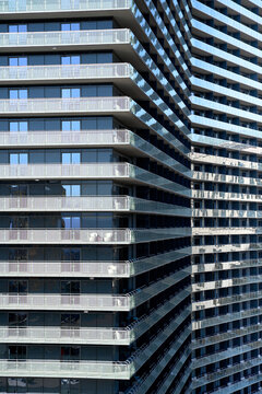 Tall apartment building 