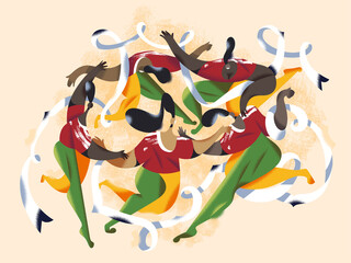 Juneteenth celebration, commemorating freedom and emancipation