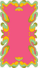 Groovy Psychedelic Frame