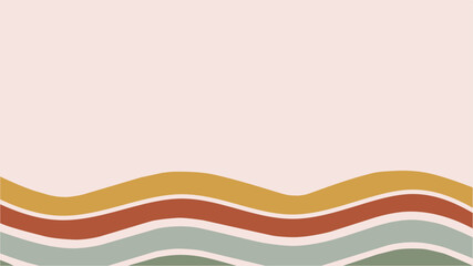 retro background groovy Ideal for wallpaper, background, interior paintings, posters, covers or banners copy space