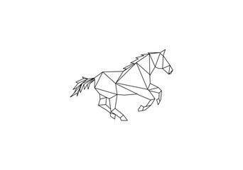 simple run horse geometri