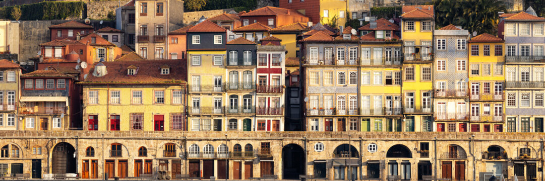 Porto Ribeira Old town architecture Portugal