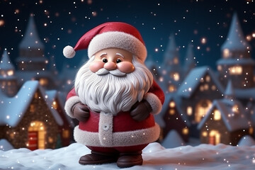 3D Santa Clause