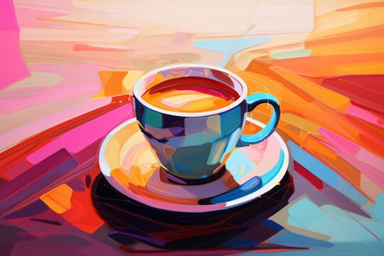 コーヒーカップ,Generative AI AI画像