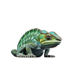 Chameleon , isolated on transparent background, PNG