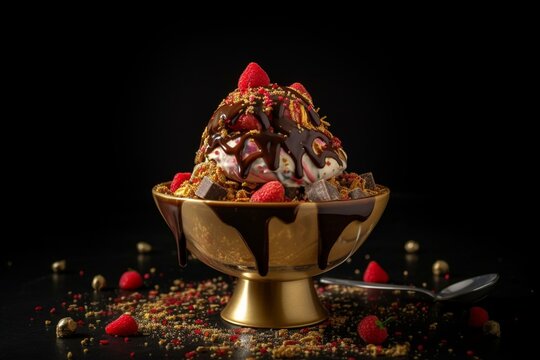 Gold Confetti On Black Background Images Browse 106 511 Stock Photos