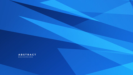 Abstract geometric blue pattern design in memphis style. Vector illustration.