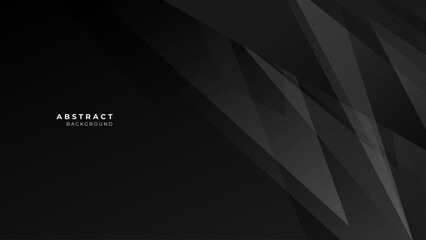 Fototapeta premium Abstract geometric black pattern design in memphis style. Vector illustration.