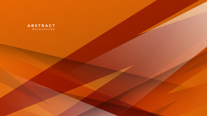 Abstract geometric orange pattern design in memphis style. Vector illustration.