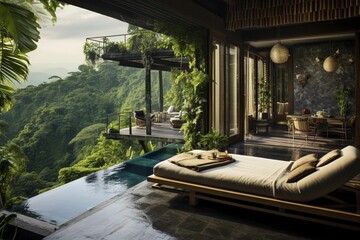 Beautiful Balinese home, Generative Ai
