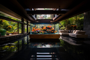 Beautiful Balinese home, Generative Ai