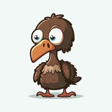 recommend clip art: vector cute dodo cartoon style
