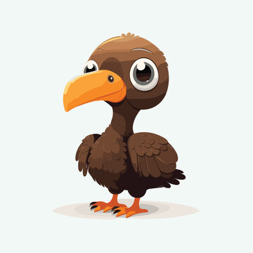 recommend clip art: vector cute dodo cartoon style