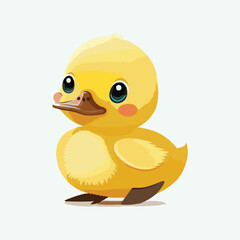Fototapeta premium vector cute duck cartoon style