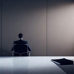 business person in office