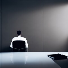 business person in office