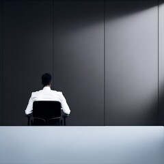 business person in office