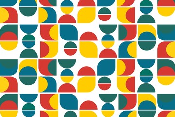 Colorful pattern background with abstract style