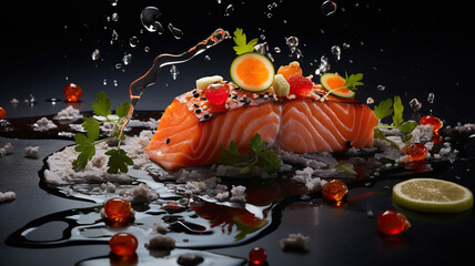 Culinary Fusion. Blending Flavors and Cultures in Innovative Dishes. Generative Ai