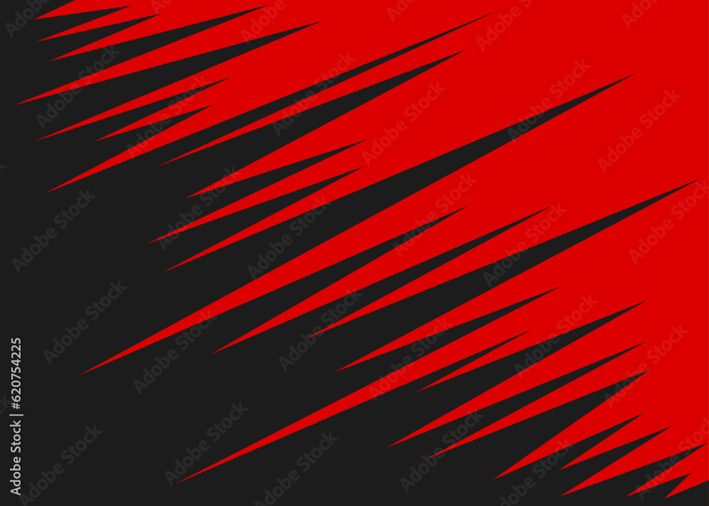 Poster abstract background with spike zigzag line pattern