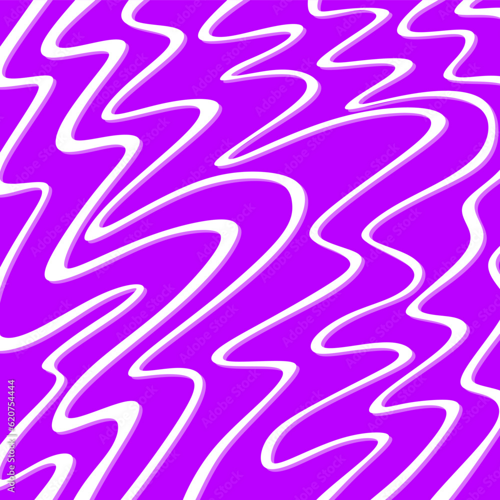 Poster minimalist background with wavy lines pattern