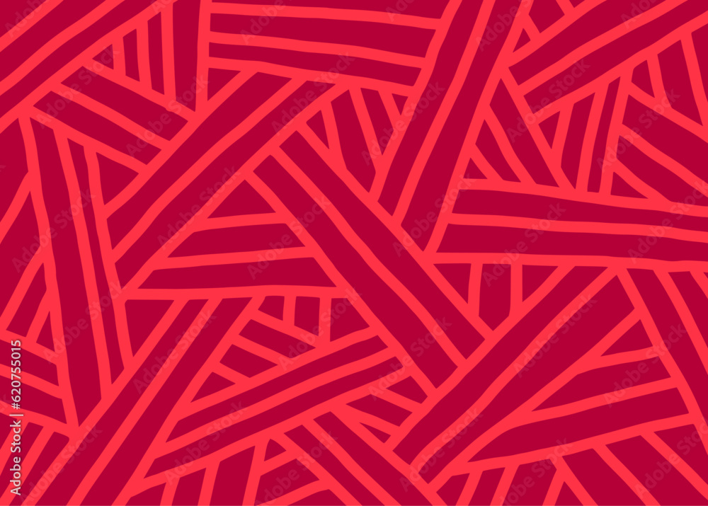 Poster abstract background with overlapping irregular lines. abstract doodle lines pattern