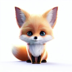Whimsical Whiskers: The AI Fox, Generative AI