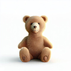 Fluffy Wonder: The AI-Rendered Bear, Generative AI