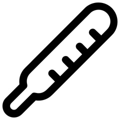 Thermometer medicine icon symbol image vector. Illustration of the temperature cold and hot measure tool design image.