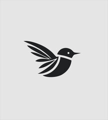 Abstract Flying Wings Bird Logo vector design. Falcon Eagle Logo Type.
