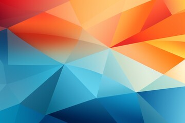 Obraz premium Contemporary Geometric Patterned Background Created with Generative AI