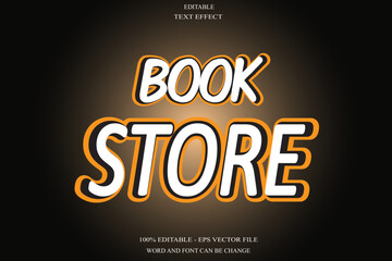 Editable text effect emboss