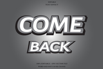 Editable text effect emboss