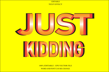 Obraz premium Editable text effect emboss