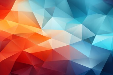 Obraz premium Contemporary Geometric Patterned Background Created with Generative AI