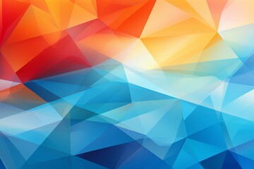 Obraz premium Contemporary Geometric Patterned Background Created with Generative AI