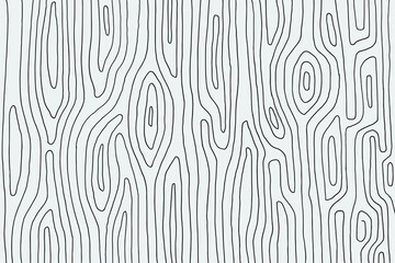 Fototapeta Hand illustrated wood texture line art pattern background obraz