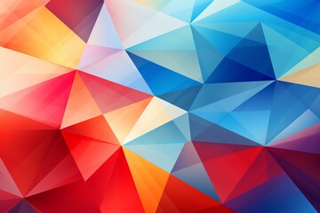 Fototapeta premium Contemporary Geometric Patterned Background Created with Generative AI