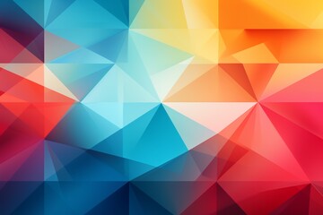 Fototapeta premium Contemporary Geometric Patterned Background Created with Generative AI