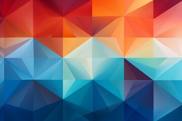 Obraz premium Contemporary Geometric Patterned Background Created with Generative AI